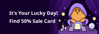 It's Your Lucky Day! Find 50% Discount Card