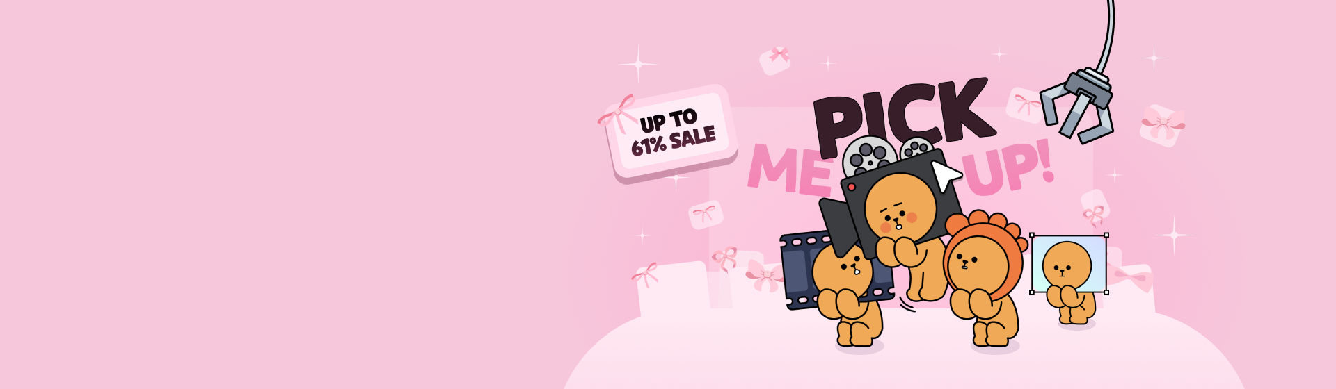 UP TO 61% SALE PICK ME UP!