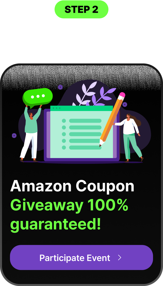 Step 2 Fill out your information Amazon Coupon Giveaway 100% guaranteed!